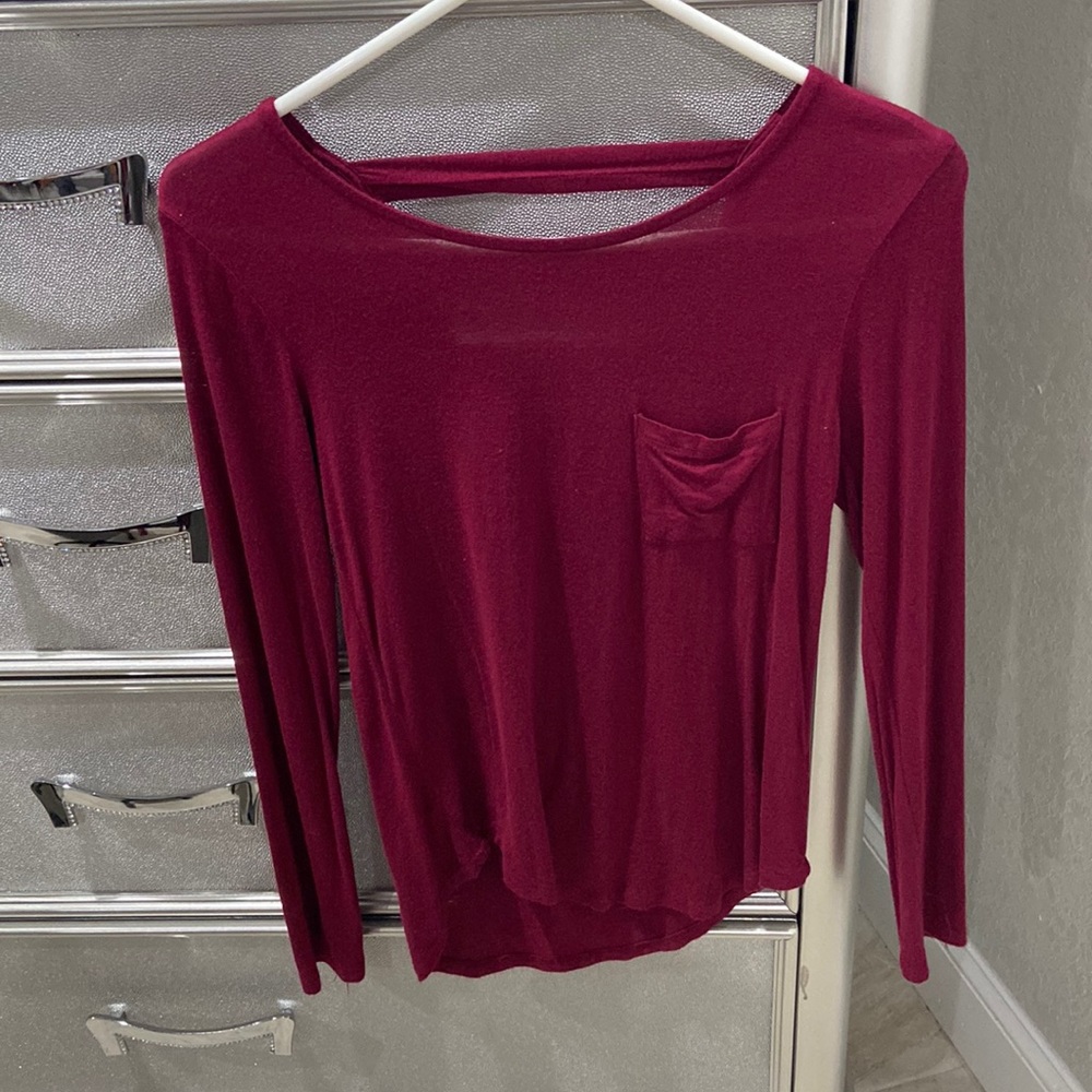 Long sleeve blouse